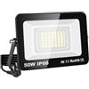 SKYWORLD Faretto LED da Esterno, 50W 5000LM Faretti Led con Spina