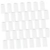 BESTYASH Capsule Termoretraibili 30Mm 50 Pezzi per Bottiglie di Vino in PVC Bianco Aspetto Delicato e Facile da Staccare, per Enoteche e Depositi di Vino