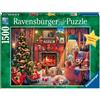 Ravensburger Spielverlag Ravensburger Puzzle 1500 Vigilia di Natale 14+ Anno OVP danneggiato