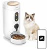 MOVA NutriPal 10 Ultra Distributore di Cibo con Pod Nutrizione 7 Giorni Separato, Camera HD 1080P, 4 Modalità Pasto, Pannello Stato Real-Time 4,2, Autonomia 20+ Giorni 4L, Croccantini Fino a 12mm