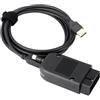 AANAN Cavo diagnostico USB OBD, supporta CAN e K-Line, compatibile con il software diagnostico V25.3(EN+IT)