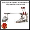 Perla Pearl Demon XR Double Bass Drum Pedal P-3502D High-Speed Direct Drive Twin Pedal