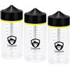 Copackr Chubby Gorilla V3 set di 3 flaconi contagocce in plastica 200 ml con ...