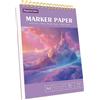 DagouColor Carta Marcatori di Alcol, A4, 1 Pack, 60 Fogli 120 Pagine Antipene...
