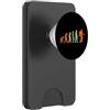 Vintage Music-Player Accessories Gifts S Retro 80s Musica Disk-Jockey DJ Vinyl-registrazione di musica PopSockets PopWallet per MagSafe