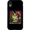 Halloween Vintage Retro Pop Art Funny Pi Custodia per iPhone XR Mostro Sass Buio Umorismo Pulp Horror Goth Glam Donne Adulti