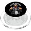 Grandio Design Happy Thanksgiving Turkey Vegan Ringraziamento Divertente Angry Turchia Medio Finger Punk PopSockets PopGrip per MagSafe