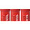 Schwarzkopf Professional OSiS+ - Confezione da 3 thrill 100 ml, pasta fibrosa