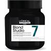 L'Oréal Professionnel Paris L'Oréal Professionnel, Blond Studio 7, Pasta Decolorante Platinium Plus, progettata per capelli colorati o naturali fino a 7 toni di schiarimento, 500 g