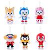 Sanei Portachiavi peluche Sonic the Hedgehog SONIC & FRIENDS mascotte Shadow...