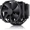 Noctua NHD15 chromax.black, Dissipatore a Doppia Torre per CPU 140 mm, Nero