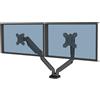 Fellowes Braccio monitor doppio Platinum Series, con molle a gas, con funzion...