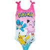 Pokémon Costume da Bagno per Ragazze con Pikachu Rosa 67 Anni
