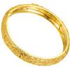 VANZACK Bracciale Donna Stile Etnico in Ottone Placcato Oro, Elegante e Sottile, Comodo da Indossare, per Uso Quotidiano e Altre Occasioni