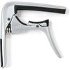Jim Dunlop DUNLOP - 66CSC Trigger Fly Capo per Chitarra 12 Corde Satin Chrome; Capotasto Leggero; Cambio Rapido; Tensione Bilanciata; Accessorio per Chitarra Acustica ed Elettrica