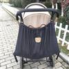 Pawleso Borsa per passeggino XL, grande borsa per passeggino, 70 x 40 cm, organizer per passeggini, borsa per pannolini, borsa in nylon leggera impermeabile (nero, simpatici orsetti 70 x 40 cm)
