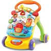 VTech - Super Girello Parlando 2 in 1 Arancione - Girello interattivo per Imparare a Camminare - 9/36 Mesi - Versione IT
