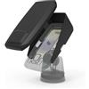 VOMENC Fish Finder Copertura Impermeabile Protezione Navigazione Marina con Parasole, Compatibile con Garmin Striker Plus 4 e Garmin Striker Vivid 4cv (nero)