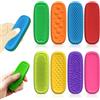 DIFLAX 8 Pezzi Fidget Toys Pietra Sensoriale, Giocattoli Sensoriali In Silicone Fidget Stone, Giocattoli Antistress Silenziosi per Bambini e Adulti, per PDHD