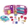 Barbie il Camper di Chelsea, PlaySet con Bambola, Veicolo, Roulotte e Tanti A...