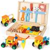 Vanplay Gioco Bambino 3 Anni Cassetta Attrezzi Bambini Giochi in Legno Attrez...