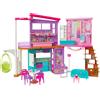 Barbie Casa di Malibu 106 cm playset casa delle bambole con 2 piani, 6 stanz...