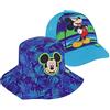 Disney Bucket Baseball cap, Mickey Mouse Toddler Sun Hat for Ages 2-4 Falda Larga, Cappello e Cappello alla Pescatora, Anni Neonati