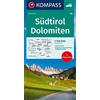 Kompass Carta stradale n. 356. Alto Adige, Dolomiti. Ediz. multilingue: mit Panorama auf der Rückseite