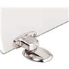 Phoewon Fermaporta magnetico in metallo, resistente, retro con adesivo 3M, viti a scomparsa, montaggio a pavimento a vite