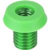 PATIKIL Copertura Inferiore per Stecca Biliardo 0,59, Tappo Gomma per Stecca Biliardo Cuscinetto Protezione Inferiore per Stecca Biliardo, Verde