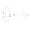Triton RAX-VL-X15-X1 Accessori per scaffali a binario (RAX-VL-X15-X1)