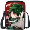 Zhongkaihua My Hero Academia Borsa a tracolla per bambini MHA Deku Stampato Casual Zaino Impermeabile Studente Scuola Borsa Pranzo Zaino con Tracolla Regolabile