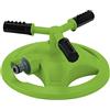 Draper 09689 Irrigatore orientabile a 3 bracci, per prato e giardino, per aree di 143 m²