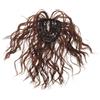 SAFIGLE Ciocca Chioma Ricci Clip in Filo Resistente al Calore, Toppers per Donne Chioma Diradata, Effetto Immediato e Lavorazione a Mano per Cosplay e Feste