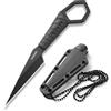 Omesio SFC1 Coltello Da Collo Con Fodero, 5CR13MOV Acciaio Inossidabile PerMa...