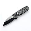 YF SMART Piccolo coltello tascabile - Lama Wharnclife lunga 4,98 cm, in acciaio D2, fi...