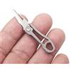 SAMFUNG Coltello pieghevole Mini, lama in acciaio inossidabile da 1" con mani...