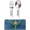 Opinel Accessori per Picnic + con 2 Inserti per Forchetta e Cucchiaio e Cus...