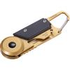 TROIKA Unisex Adulti Egon Mini Utensile Oro/Nero 86 x 25 x 10 mm