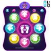 LEAPRCSTORE Tappetino da Ballo Giocattolo per Bambini,Tappeto da Ballo Illumi...
