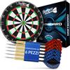 DartPro Bersaglio freccette Bersaglio in sisal autorigenerante Bersaglio co...