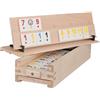 WOODTASTIC Gioco di Rummy in Legno Un gioco da Tavolo di alta Qualità Realizz...