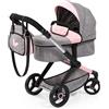 Bayer Design 17033AA Passeggino per Bambole Xeo, Carrozzina, Manubrio Regolab...