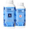 Resin Pro ® 1,6 KG Resina Epossidica Ultra Trasparente Atossica Resina + Ind...