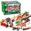 Brio World - Set Ferrovia Deluxe | Pista In Legno Per Bambini | Treno Brio Bambini 3 Anni O Più | Idee Regalo | Regalo 3 Anni