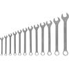 GEDORE Chiave Combinata, Set di 12 Pezzi, 6-19 mm, Inclinata di 15°, Dodecagonale, Profilo UD, Chiave a Cricchetto Combinata, 7-0112