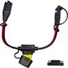 winwill Cavo di prolunga SAE compatibile con caricabatterie NOCO Genius Smart, 14 AWG, 3 m, con fusibile da 20 A, connettore SAE impermeabile per moto/UTV/ATV/auto/auto