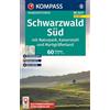 KOMPASS Freytag & Berndt KOMPASS Wanderführer Schwarzwald Süd mit Naturpark, Kaiserstuhl und Markgräflerland, 60 Touren mit Extra-Tourenkarte: mit Touren und GPS-Daten in der KOMPASS-App: 5411