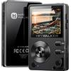 HIFI WALKER H2 Lettore MP3 HiFi, Player Musicale Lossless con SD 64GB Inclusa...