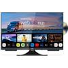 Cello C2425WSF 24" 230V 12V FULL HD SMART/DVD TV da campeggio e viaggio Letto...